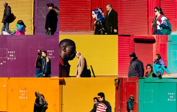 Johan van der Keuken, 42nd Street New York 1997 Colour transparancies Collection Nederlands Fotomuseum © Noshka van der Lely